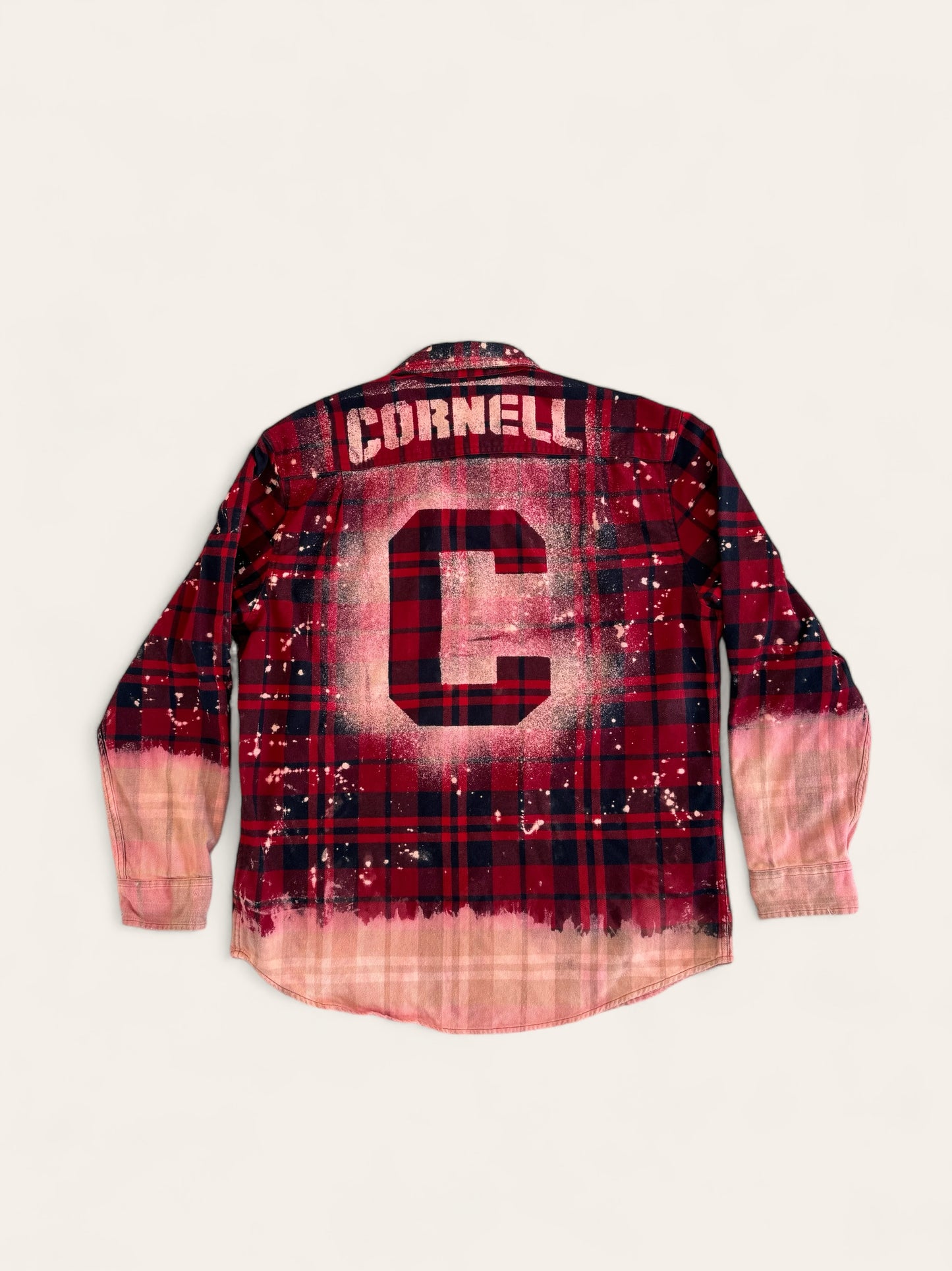 Cornell University Bleach Logo Flannel