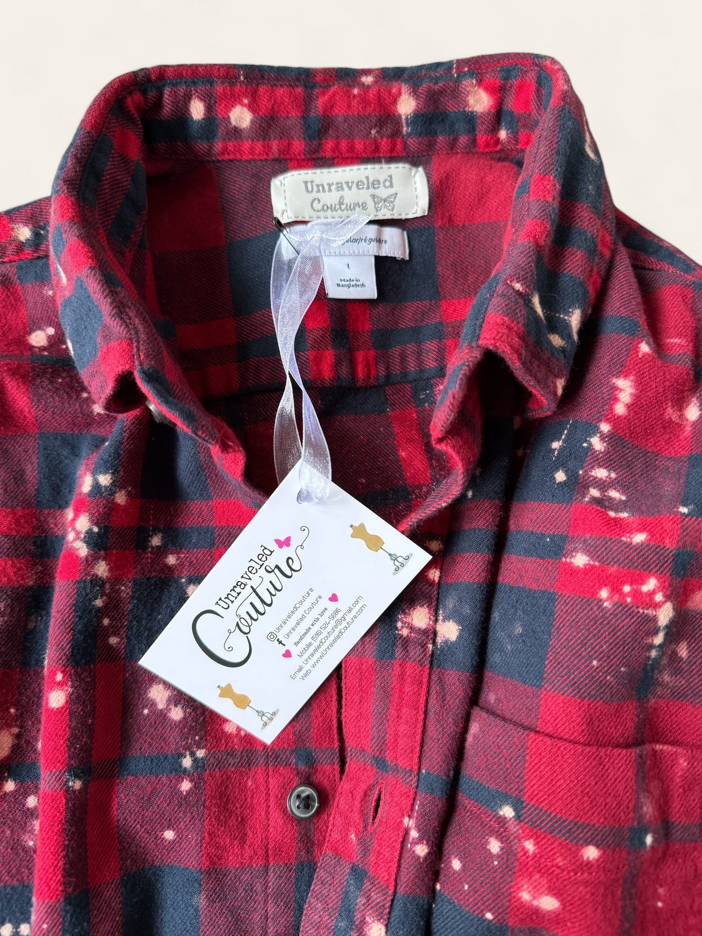 University of South Carolina Bleach Logo Flannel