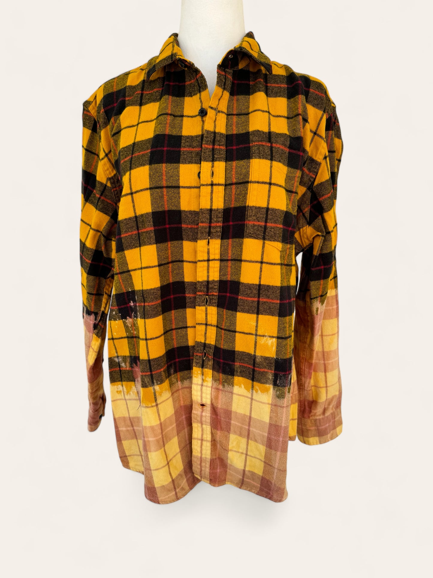 Custom University - Yellow Flannel