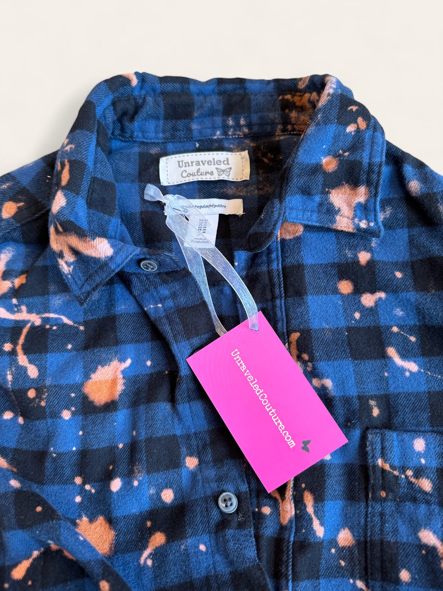 University of Buffalo Bleach Logo Flannel