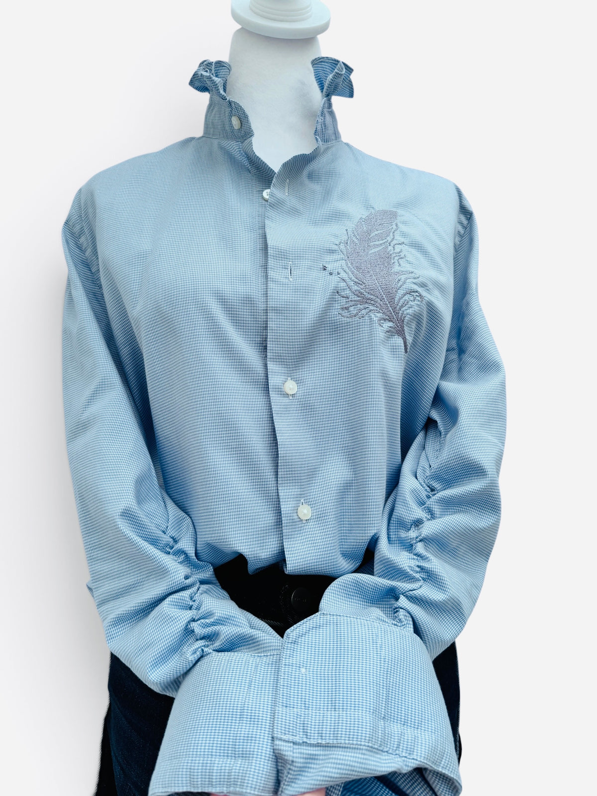 Feather & Frill Upcycled Button Down