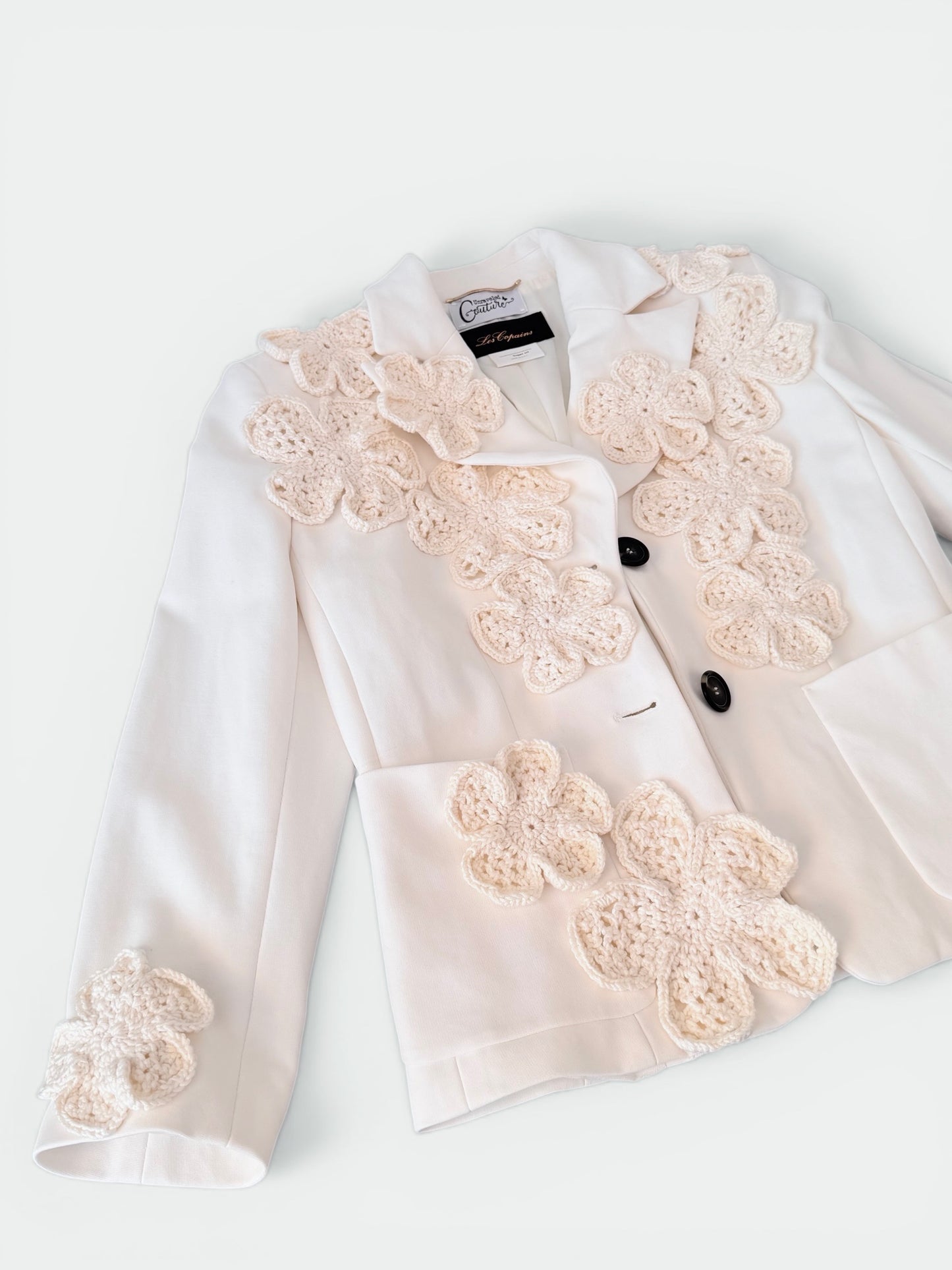 Ivory Blossom Blazer