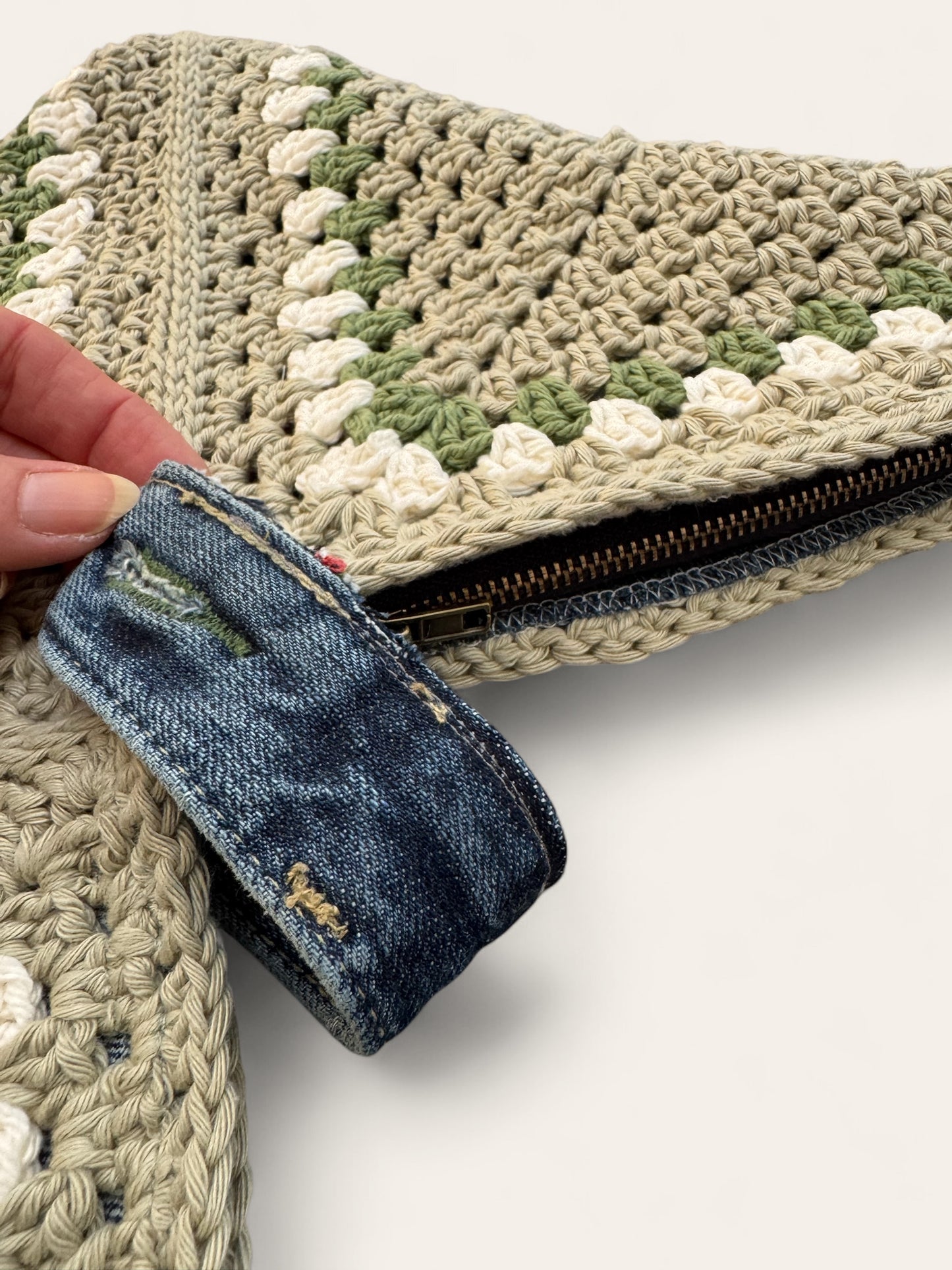 Boho Garden LUNA hand crochet bag