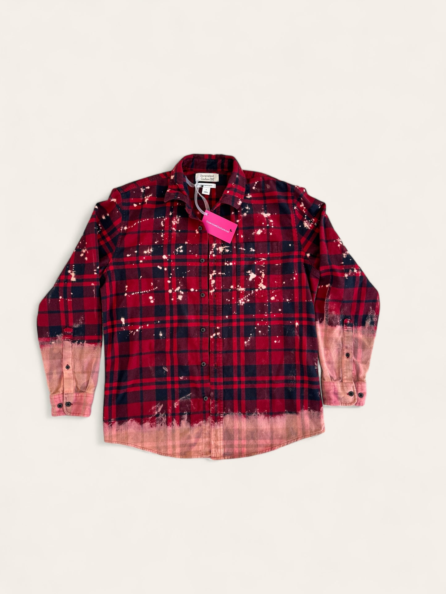 Sacred Heart University Bleach Logo Flannel