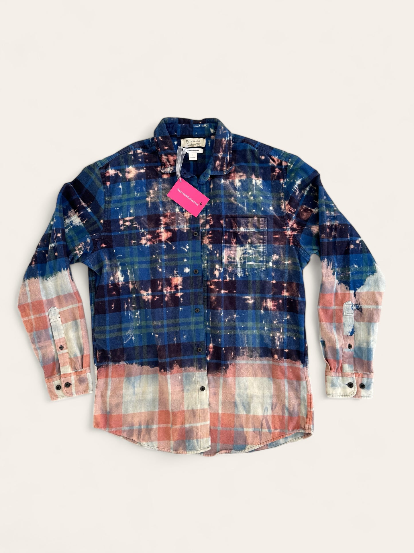 University of Florida Bleach Logo Flannel