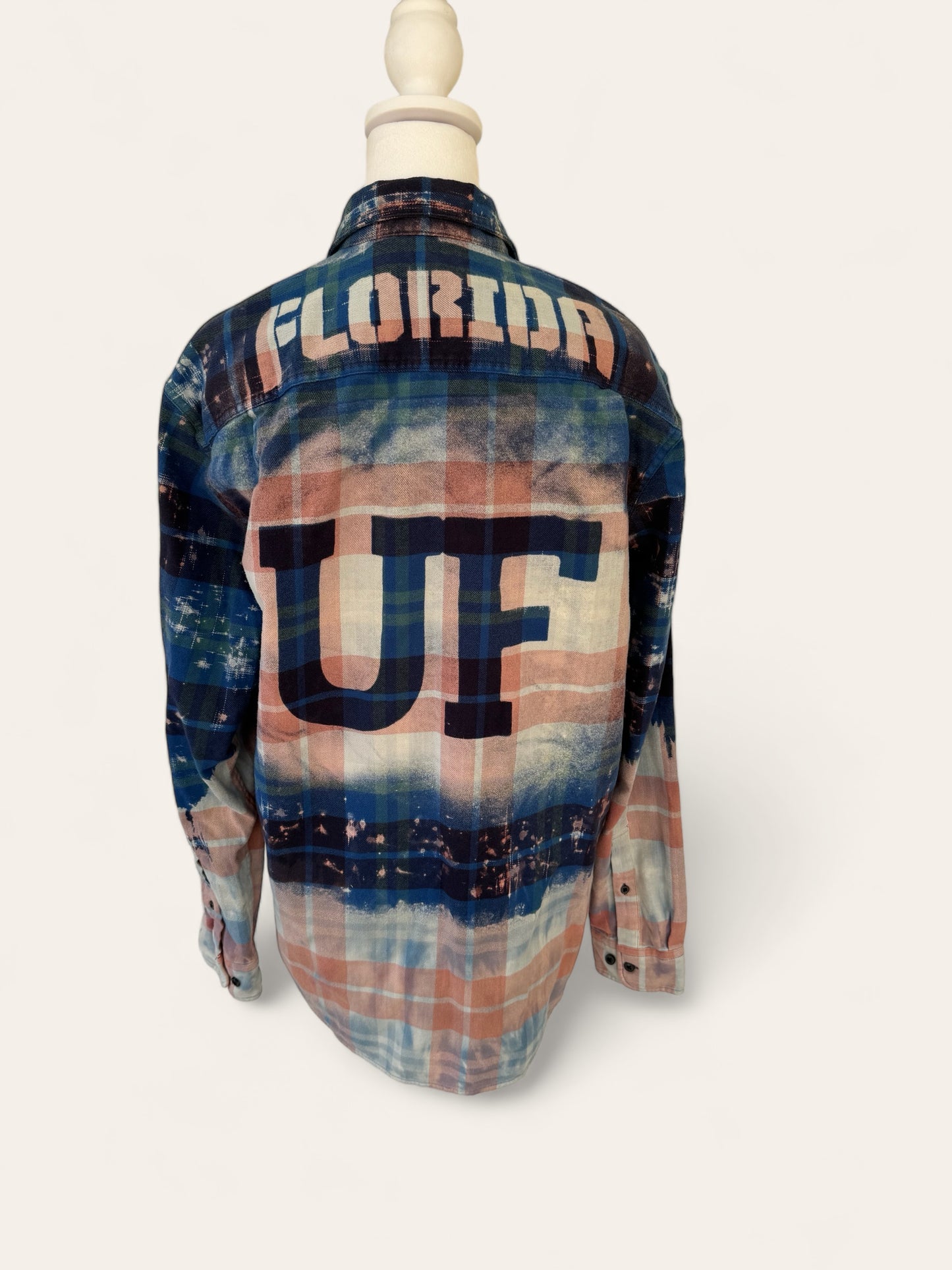 University of Florida Bleach Logo Flannel