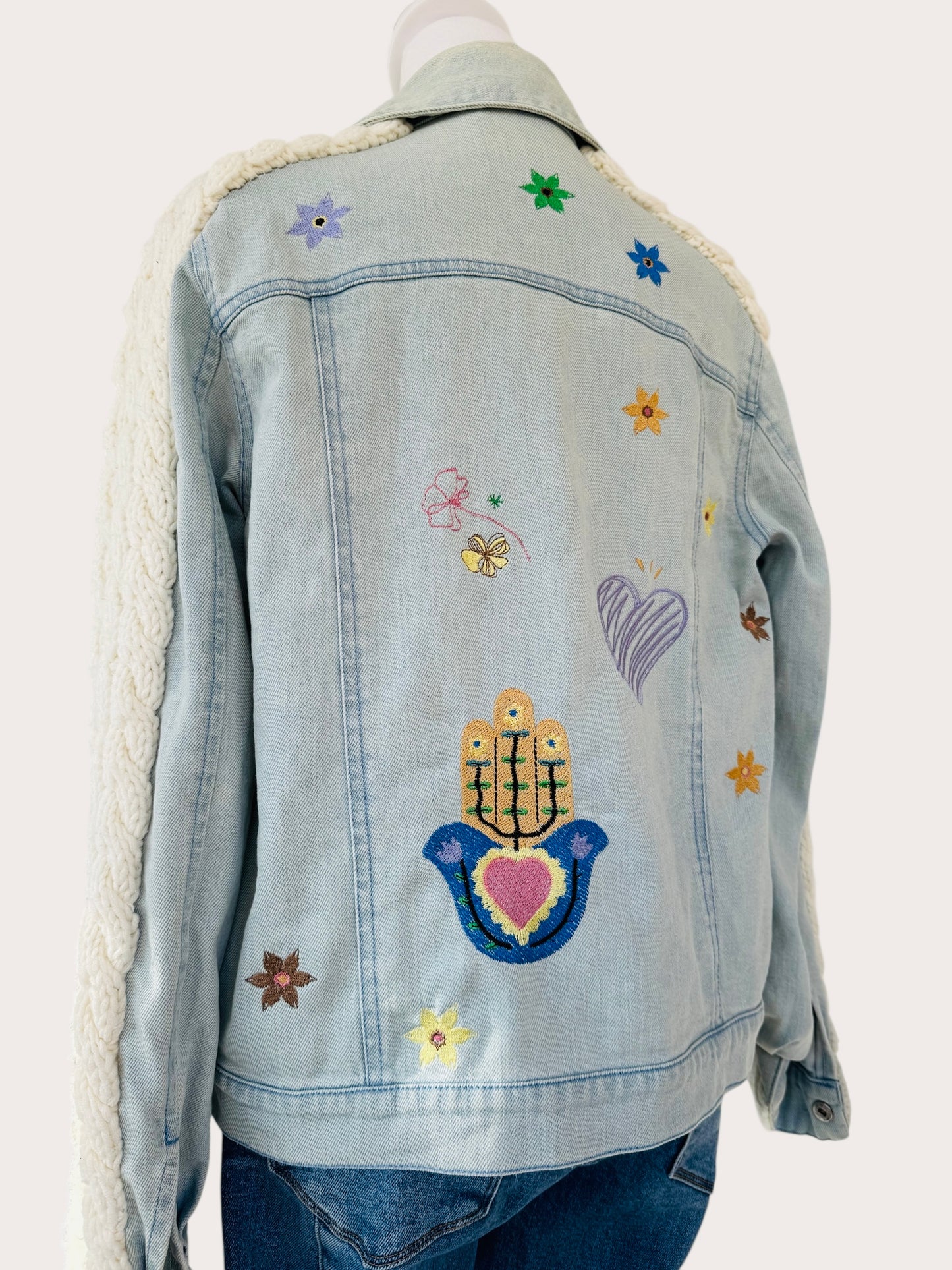 Harmony Embroidered Denim Jacket