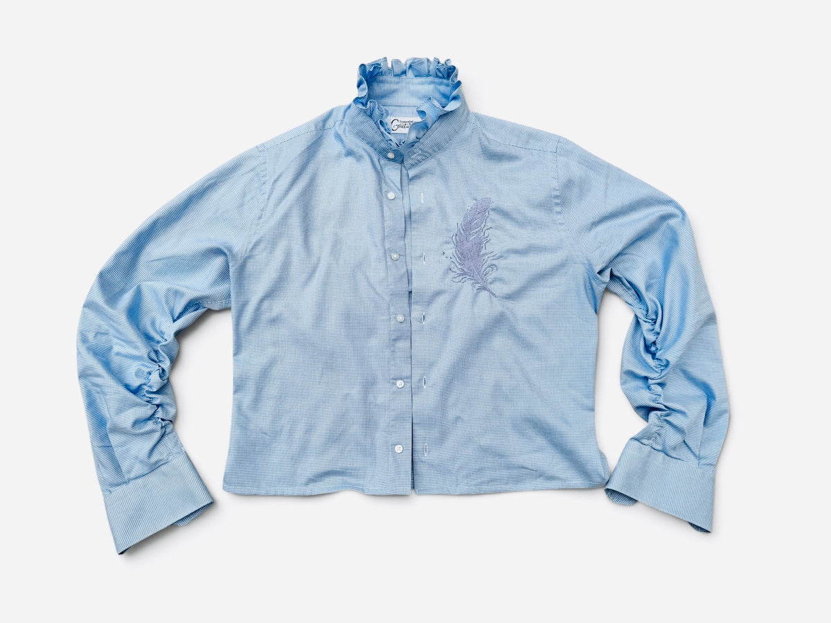 Feather & Frill Upcycled Button Down