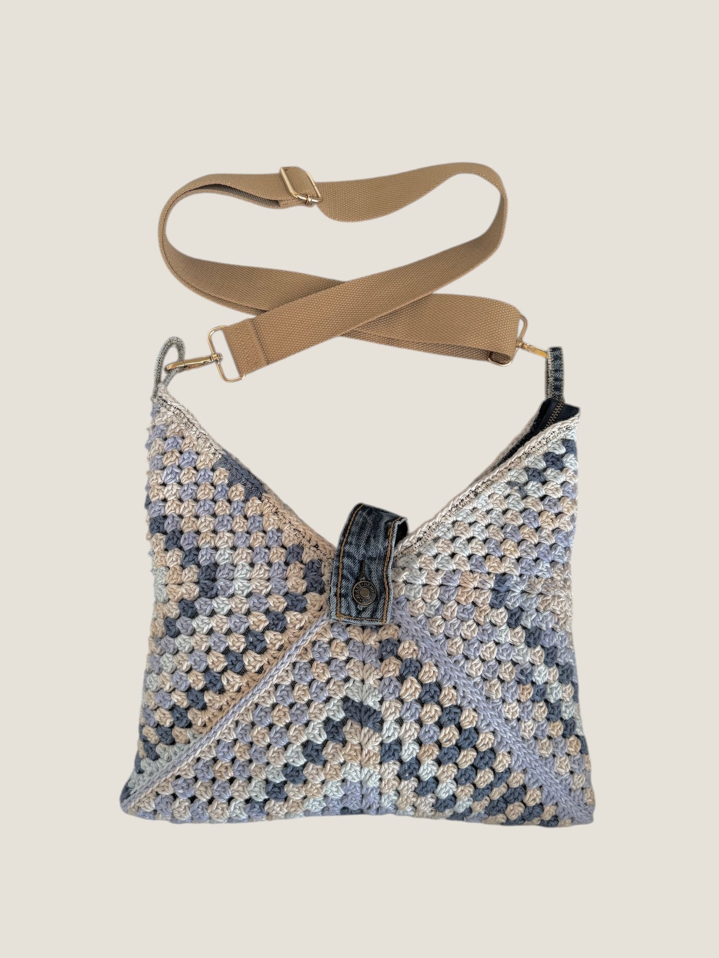 Sky & Sand LUNA hand crochet bag