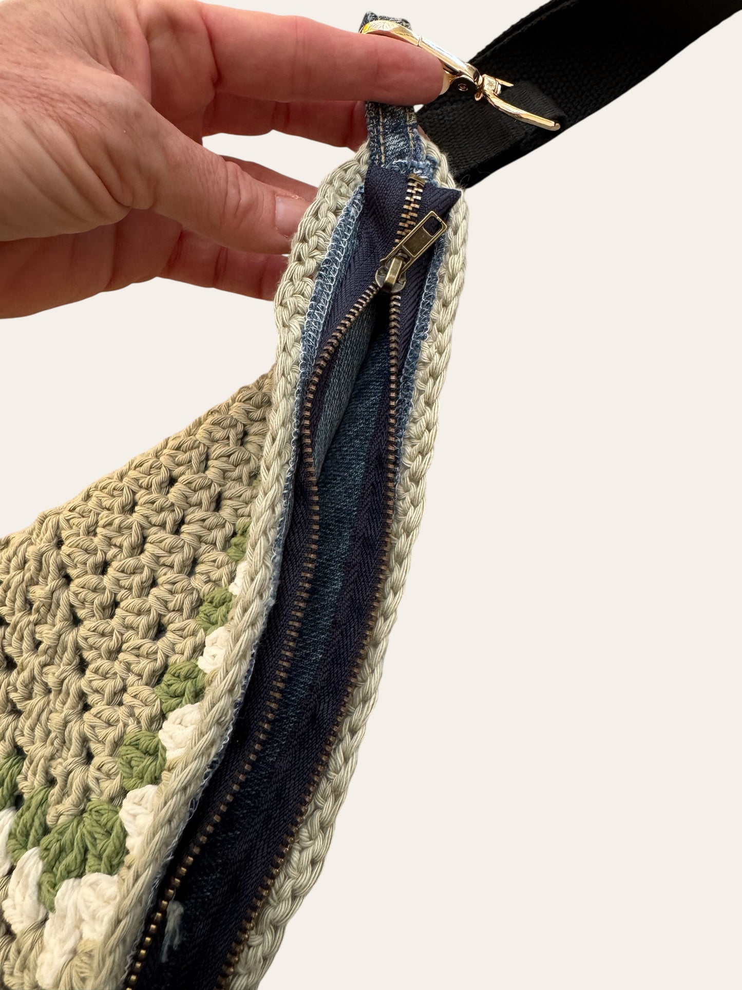 Boho Garden LUNA hand crochet bag