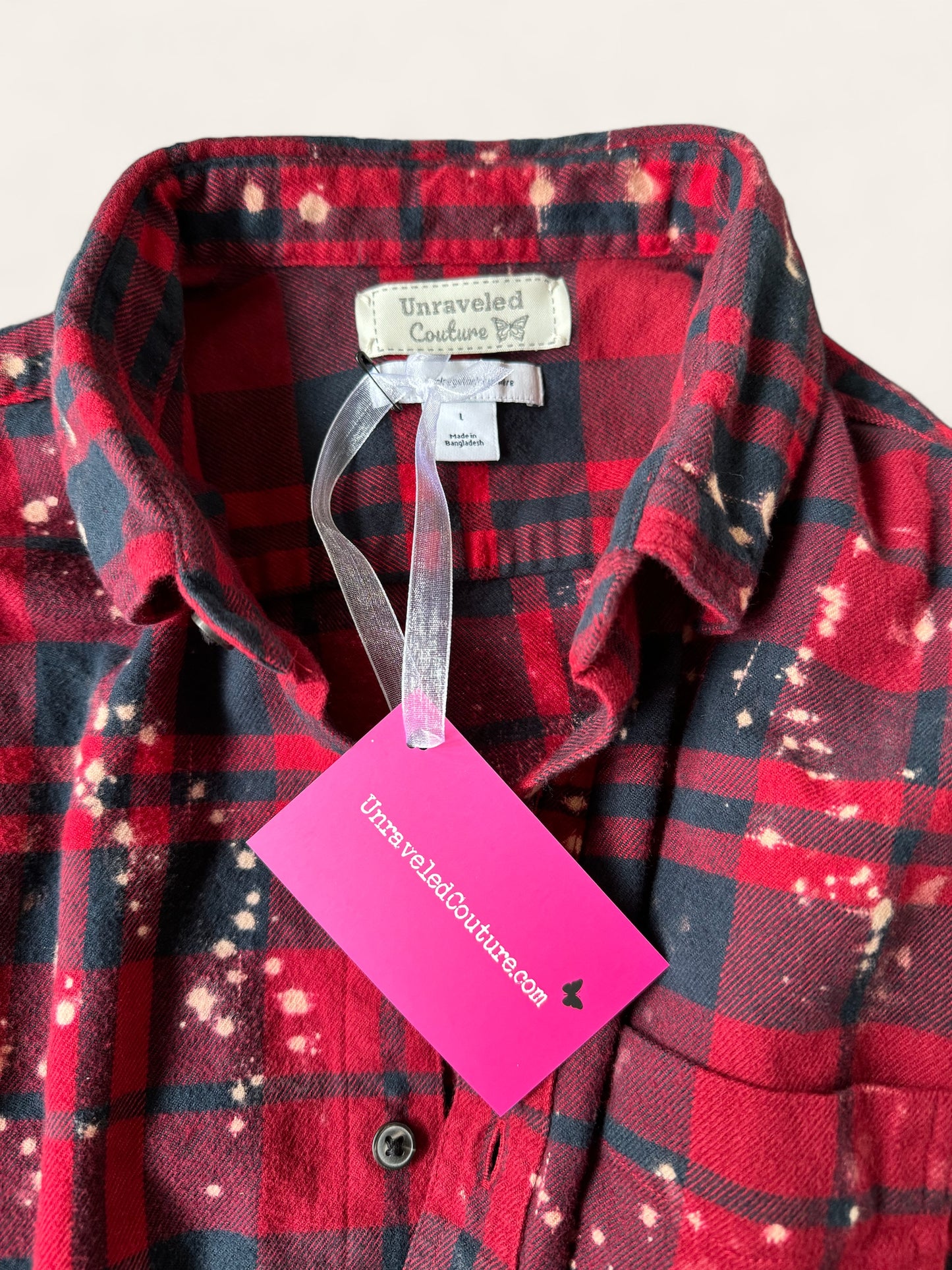 Cornell University Bleach Logo Flannel