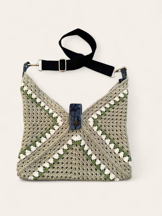 Boho Garden LUNA hand crochet bag