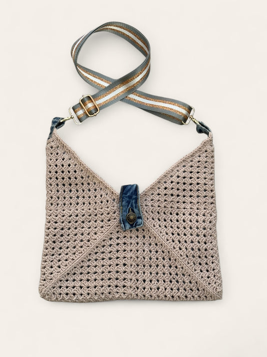 Sandy Dunes LUNA hand crochet bag