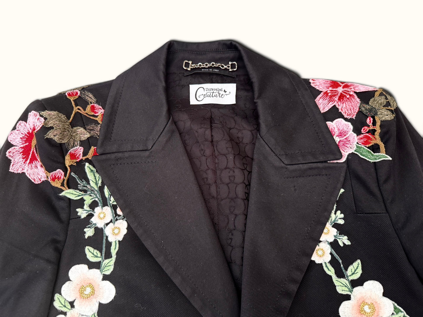 Reclaimed Bloom Gucci Blazer
