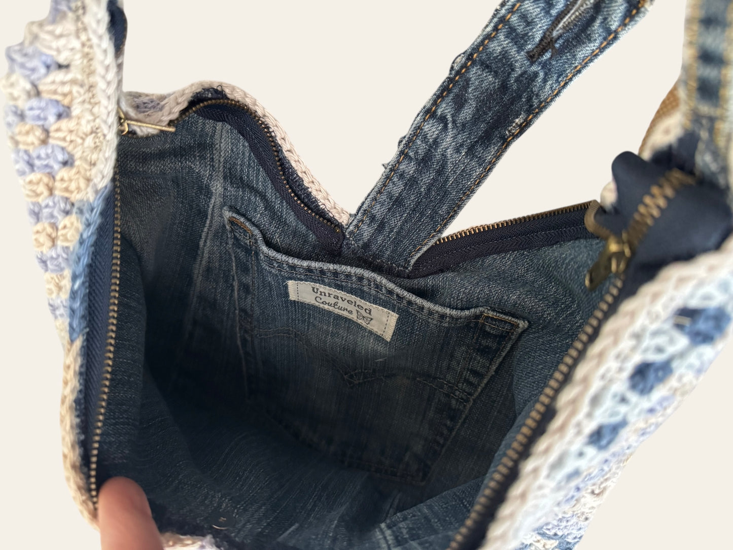 Sky & Sand LUNA hand crochet bag