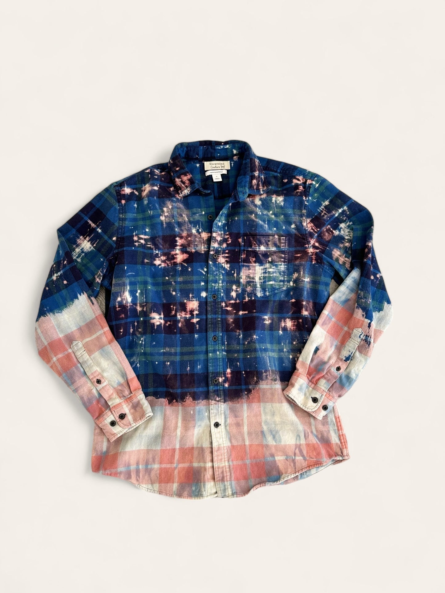 Custom University - Royal Blue Flannel